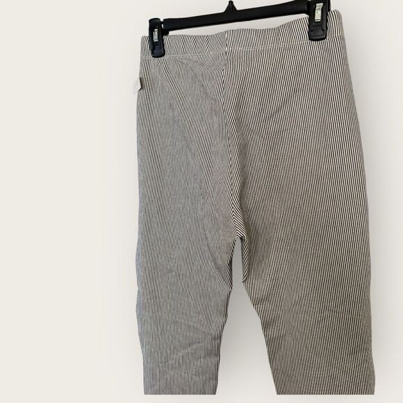 Black & white stripes leggings size Small, New - Picture 6 of 7